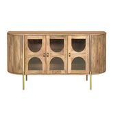 Apollo Mango Wood 3 Door Sideboard - Pendle Village Furniture