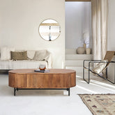 Tofino Mango Wood Coffee Table - Pendle Village Furniture