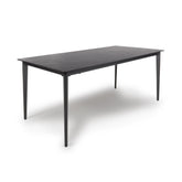 Sheldon Black Sintered Stone 180cm Dining Table - Pendle Village Furniture