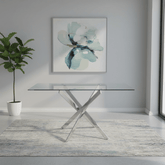Ace Rectangle Glass Dining Table