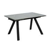 Amani 1.2M Grey Sintered Stone Small Extending Dining Table