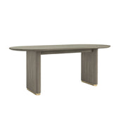 Amiri 2M Oval Mango Wood Dining Table - Pendle Village Furniture
