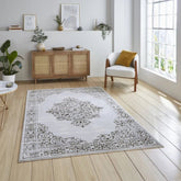 Artemis B9076A Gold & Silver traditional style Rug