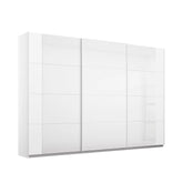 Artemis White 3 Door Sliding Wardrobe - W271cm - Pendle Village Furniture