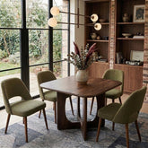 Asha 120cm Square Solid Mango Wood Dining Table