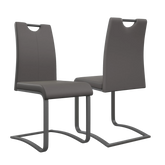 Samurai Matte Grey Ceramic Dining Table With 4 Chairs and Bench - Pendle Village Furniture