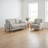 Pemberley Ticking Stripe Fabric Sofa Collection