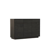 Prime 3 Door Sideboard in Black Oak - Pendle Village Furniture