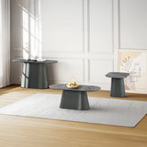Bellagio Sintered Stone Side Table - Pendle Village Furniture