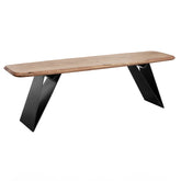 Luca 150cm Dining Table Bench - Pendle Village Furniture