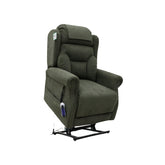 Berkshire Olive Dual or Quad Motor Lift & Tilt Recliner Chair - Pendle Village Furniture