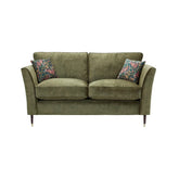 Abigail Dove Fabric Upholstered 2 Seater Sofa - Pendle Village Furniture
