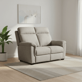 Bowen Grey Fabric 2 Seater Fixed Sofa