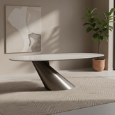 Brann 240cm Oval Ceramic Dining Table