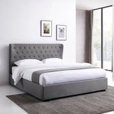 Bristol Grey Fabric Ottoman Bed - Pendle Village Furniture