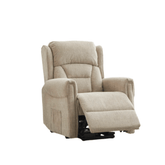 Buckingham Lift & Tilt Dual Motor Chair – Cream - Pendle Village Furniture