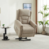 Buckingham Lift & Tilt Dual Motor Chair – Cream - Pendle Village Furniture