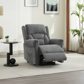 Buckingham Lift & Tilt Dual Motor Chair – Cream - Pendle Village Furniture