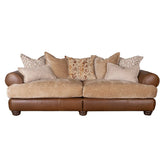 Horatio Leather & Fabric Sofa - Pendle Village Furniture