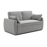 Burnley Grey Textured Weave Fabric Sofa Bed - Pendle Village Furniture