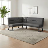 Cerutti Grey Corner Dining Bench