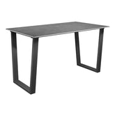 Cerutti 140cm Grey Ceramic Dining Table - Pendle Village Furniture