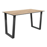 Cerutti 140cm Oak Effect Ceramic Dining Table - Pendle Village Furniture