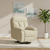 Relax in comfort with the Camborne electric rise and recline chair featuring 8-point massage, heat function and power lift assistance. Available in 4 colours.