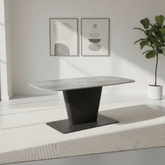 Catania Dark Grey Sintered Stone Ceramic Coffee Table