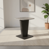 Catania Dark Grey Ceramic Lamp Table
