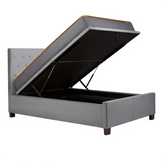 Chiswick Ottoman Lift Up Double Bed - Pendle Village Furniture