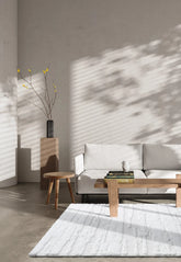 Cleo Modern Abstract Textured Grey Rug - Pendle Village Furniture