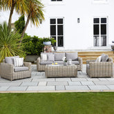 Bellagio 5 Seater Outdoor Furniture Set - Weather Resistant - Pendle Village Furniture