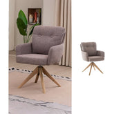 Cotswold Fabric Swivel Dining Armchairs – Set of 4 - Pendle Village Furniture