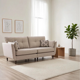 Crawley Alanah 4 seater with geometric cushions and contemporary look.