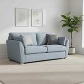 Cromwell Blue Linen Fabric Sofabed