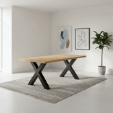 Hilton 180cm Light Oak Effect Dining Table