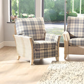 Desser Arlington Natural Wash Cane Armchair