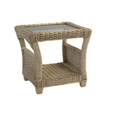 Arlington Natural Wash Rattan Lamp Table