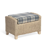 Desser Arlington Natural Wash Cane Storage Footstool