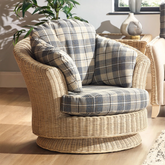 Arlington Lyon Rattan Swivel Chair
