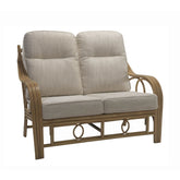 Madrid Light Oak Cane 2 Seater Sofa - Pendle Village Furniture