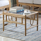 Madrid Light Oak Cane Coffee Table - Pendle Village Furniture