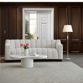Paloma 3 Seater Sofa in Oatmeal Boucle - Pendle Village Furniture