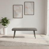 Earth Grey Backless Dining Bench