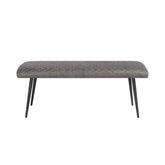Earth Grey Backless Dining Bench - Pendle Village Furniture