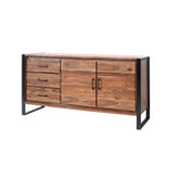 Earth Large Sheesham Wood Sideboard - Pendle Village Furniture