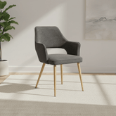 Eaton Modern Fabric Dining Armchairs – Set of 4