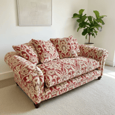 Elgar Midi Tetrad Sofa in Enigma Claret Fabric