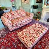 Elgar Midi Tetrad Sofa in Enigma Claret Fabric - Pendle Village Furniture